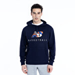 New Balance MNH1361 Lacivert Erkek Sweatshirt