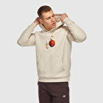 New Balance MNH3411 Bej Erkek Sweatshirt