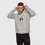New Balance MNH3412 Gri Erkek Sweatshirt
