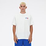New Balance MNT3434 White Men Shirts