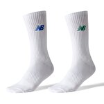 New Balance SOA08 White Unisex Socks