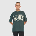 New Balance UNT3401 Koyu Yeşil Unisex Tişört