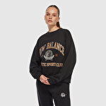 New Balance WNC3404 Siyah Kadın Sweatshirt