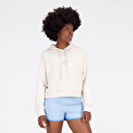 New Balance WNH3377 Ekru Kadın Sweatshirt