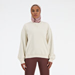 New Balance WT41500 Beyaz Kadın Sweatshirt