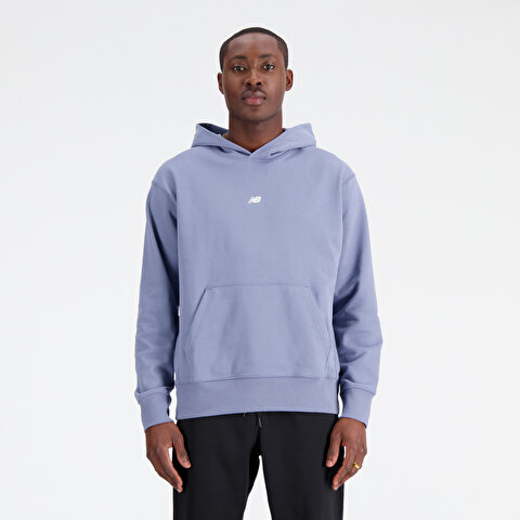 New Balance MT31502 Mavi Erkek Sweatshirt