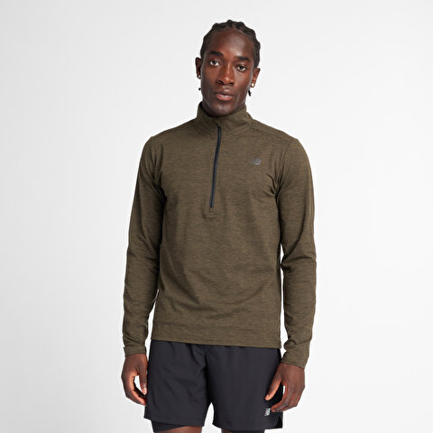 New Balance MT83915 Haki Erkek Sweatshirt