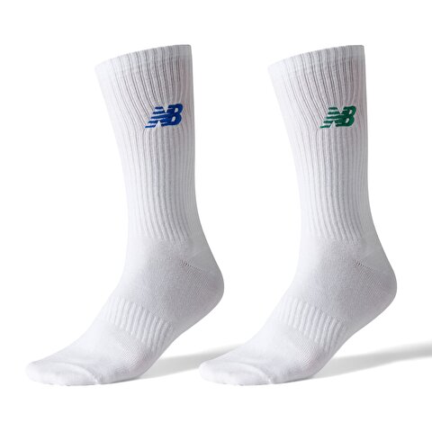 New Balance SOA08 White Unisex Socks