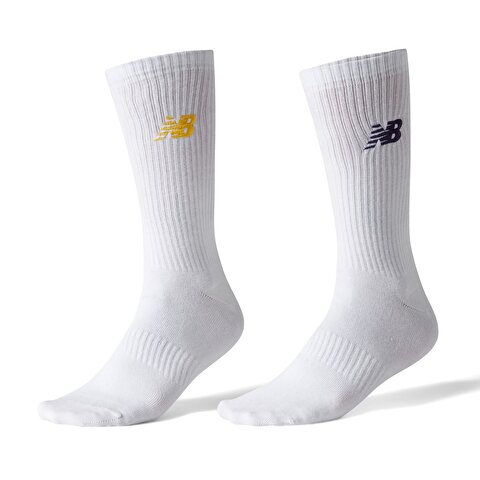 New Balance SOA08 White Unisex Socks