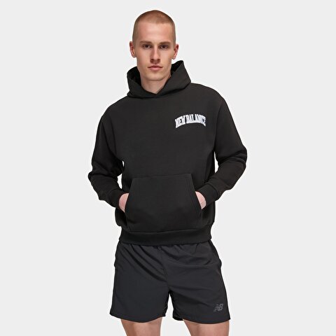 New Balance UNH3350 Siyah Unisex Sweatshirt