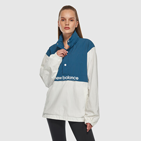 New Balance UNJ3429 Beyaz Unisex Mont & Yelek