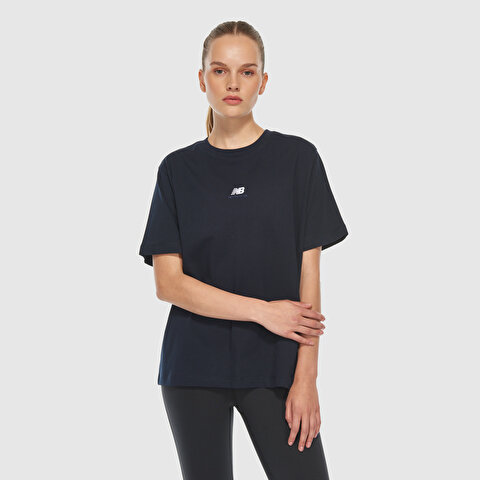 New Balance UNT3409 Lacivert Unisex Tişört