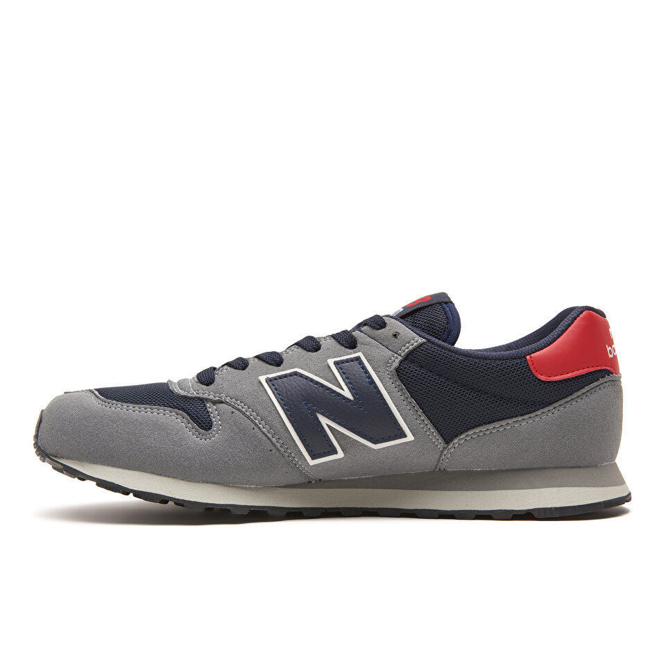 New balance 500 pelle grigio outlet
