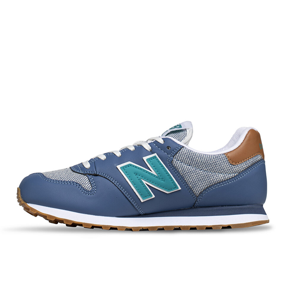 New balance 500 blauw discount