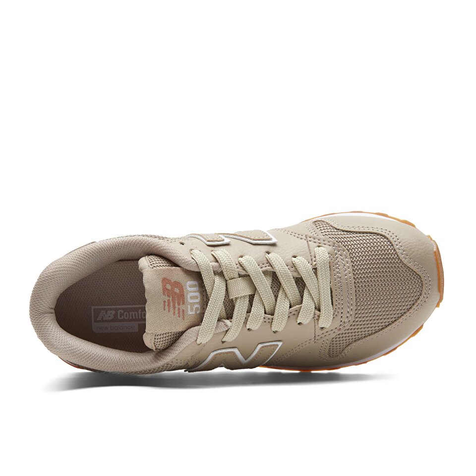 New Balance 500 Beige Women Lifestyle