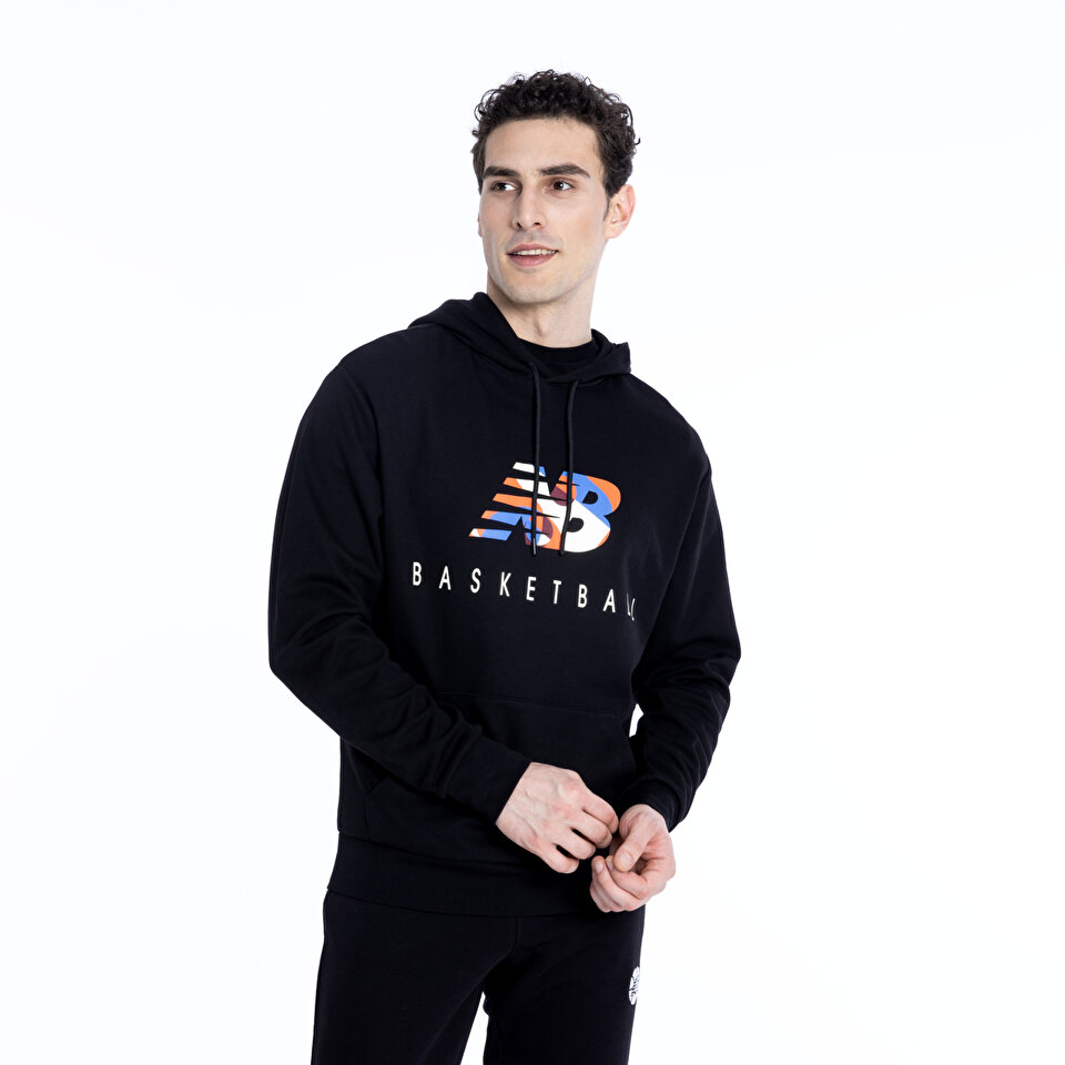 New Balance MNH1361 Siyah Erkek Sweatshirt Siyah Erkek Sweatshirt newbalance