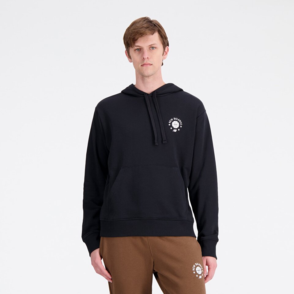 New Balance MNH1411 Siyah Erkek Sweatshirt