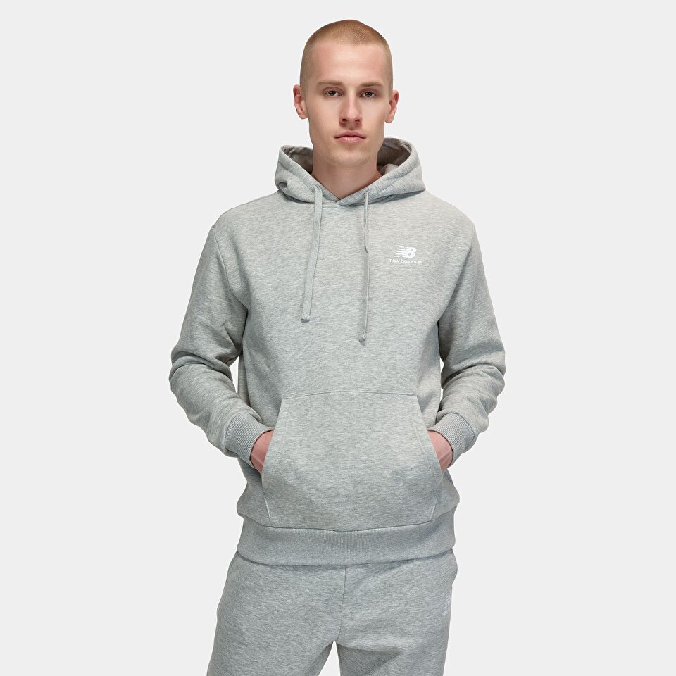 New Balance MNH3321 Grey Men Hoodies Sweatshirts Grey Men Clothing newbalance