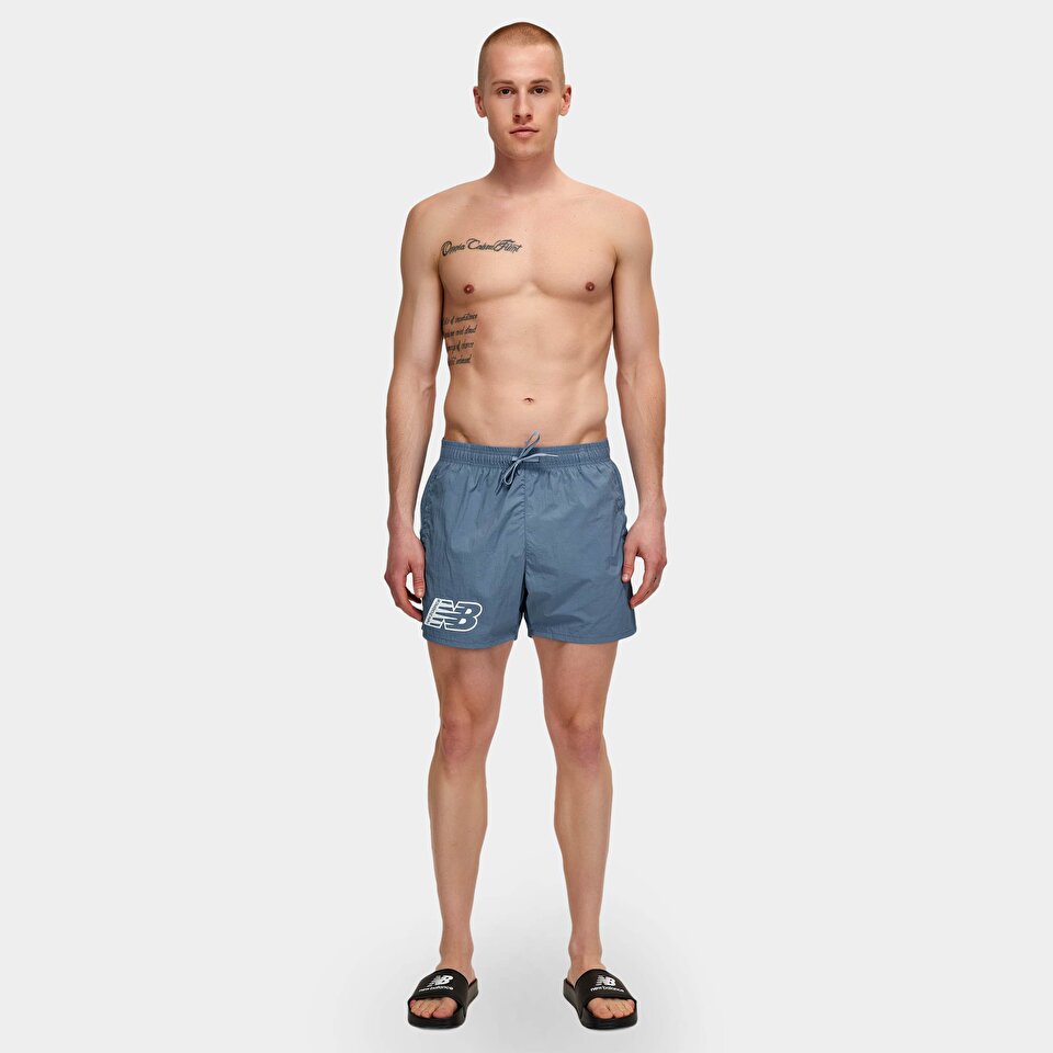 New Balance MNS1325 Blue Men Swim Shorts