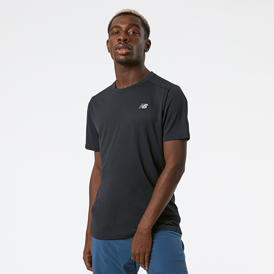 New Balance MT11205 Black Men Shirts Black Men Shirts newbalance