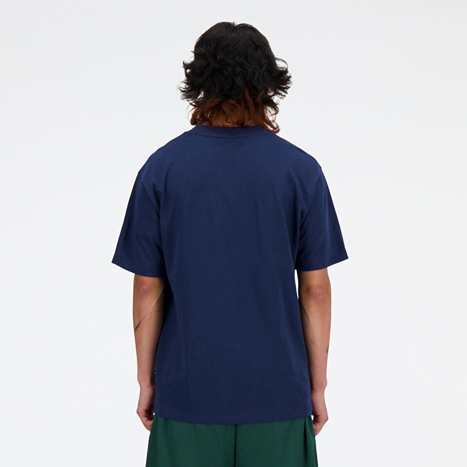 New Balance MT41578 Navy Men Shirts Navy Men Clothing newbalance