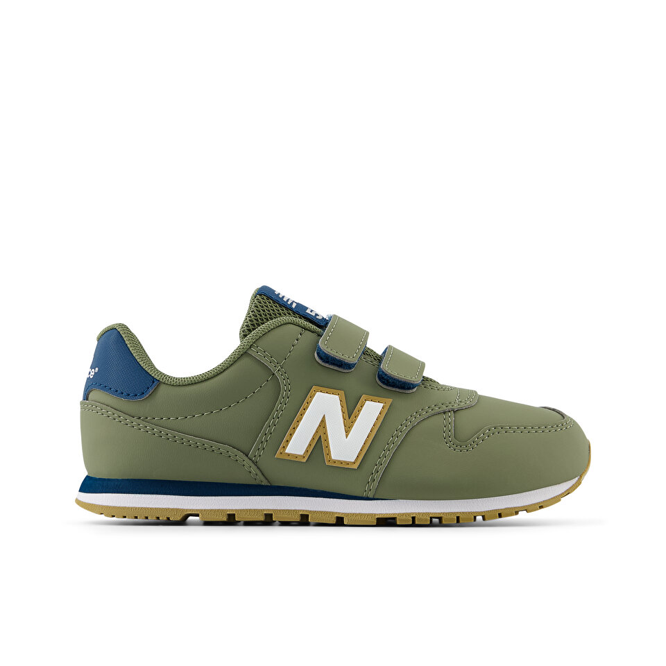 New Balance 500 Ye il Cocuk Gunluk Kullan m