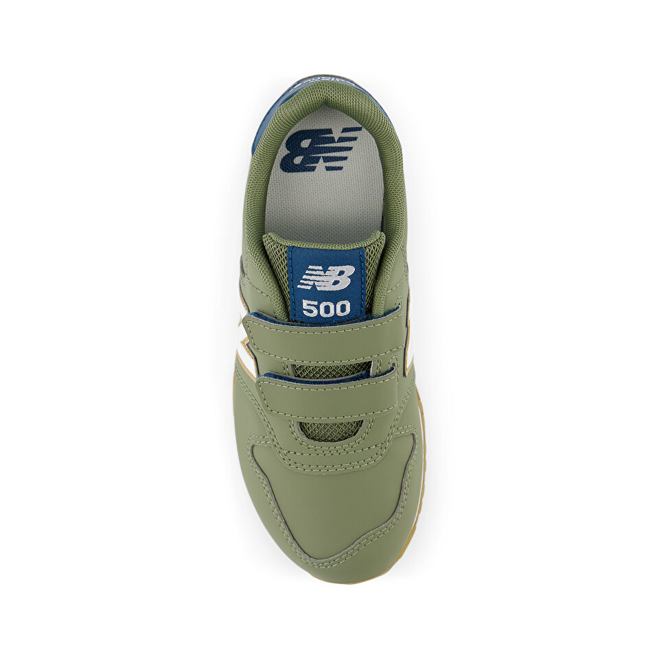 New Balance 500 Ye il Cocuk Gunluk Kullan m