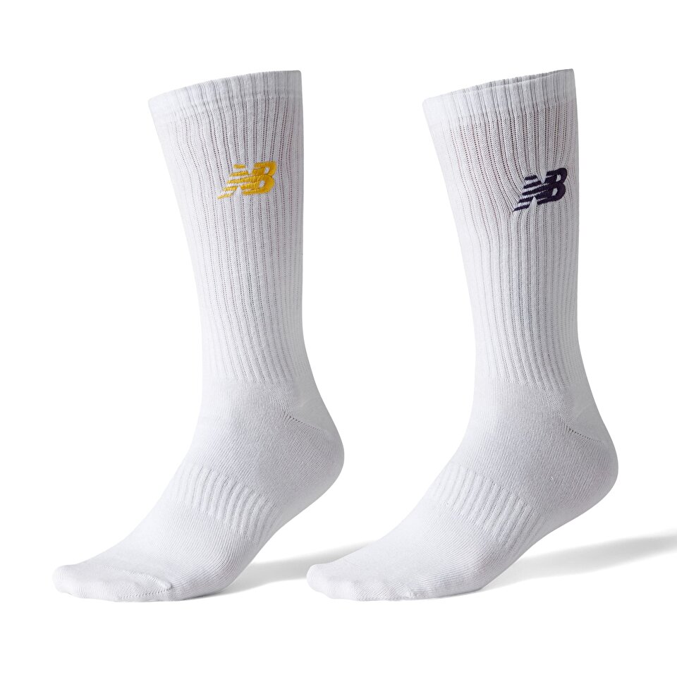New Balance SOA08 White Unisex Socks