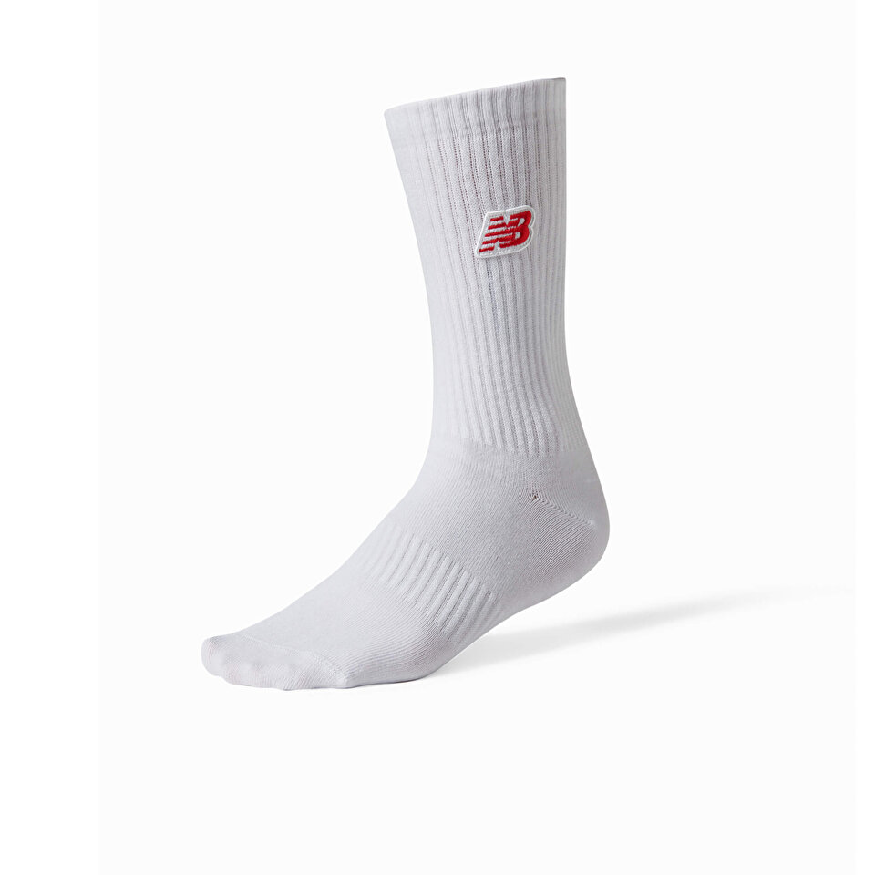 New Balance SOA09 White Unisex Socks