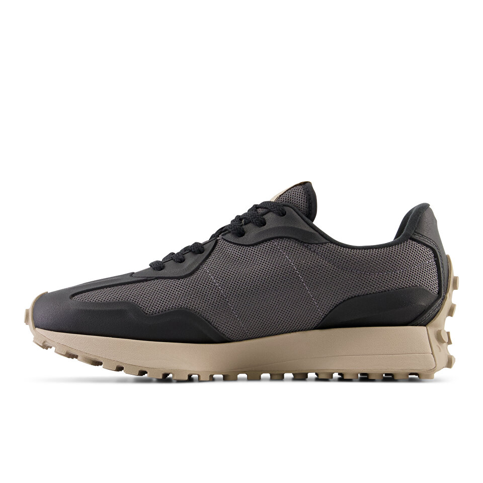 New balance 327 black suede clearance