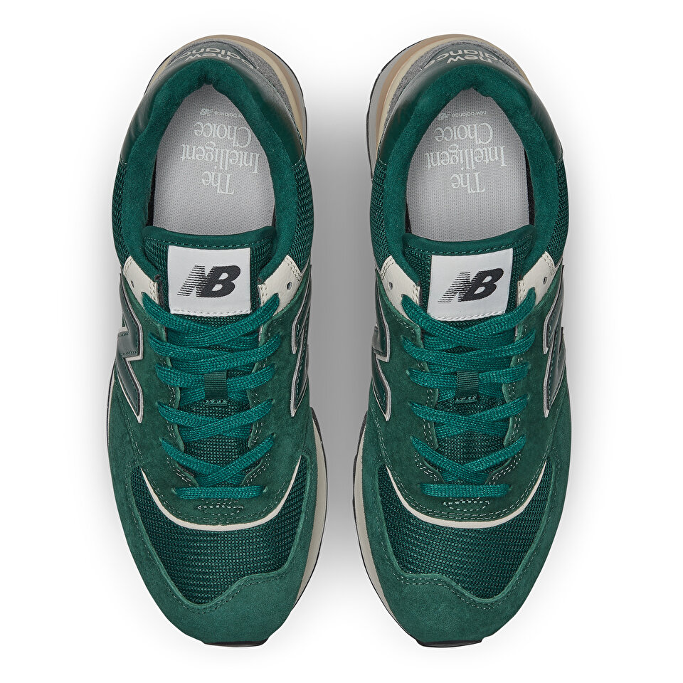 Green new hot sale balance 574