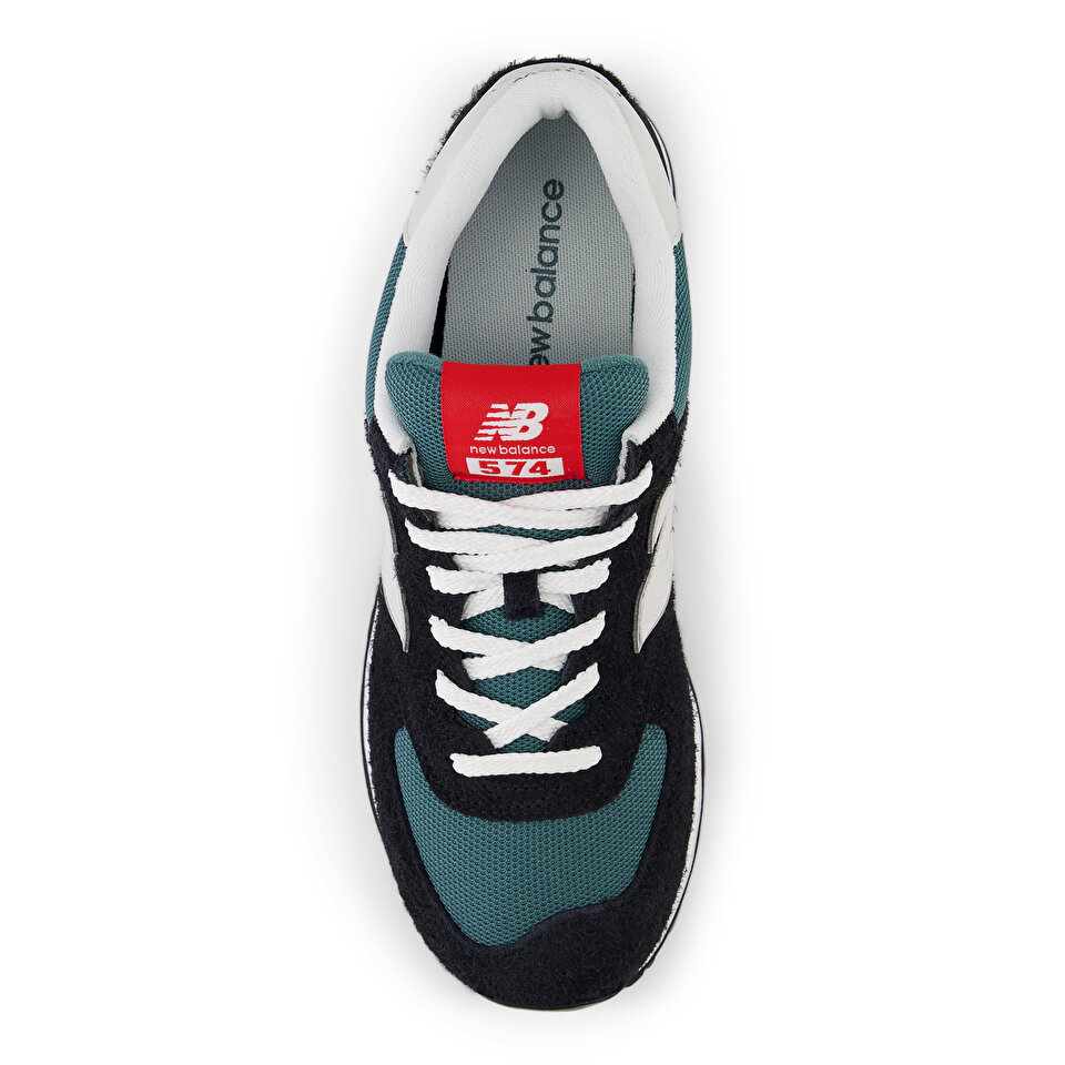 New balance 574 blue navy sales