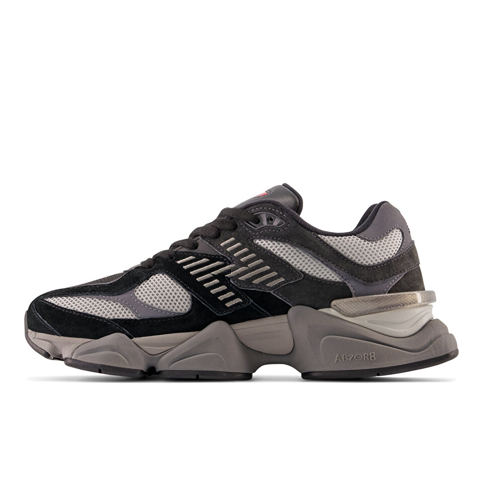 New balance siyah gri hot sale