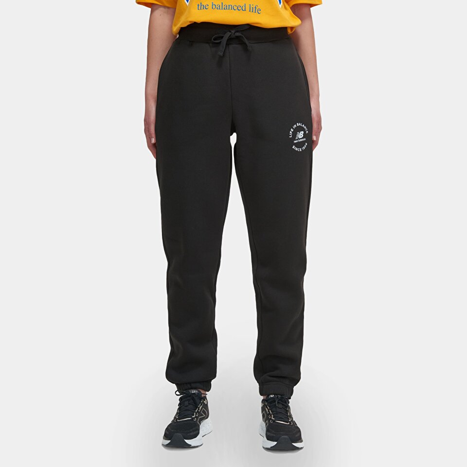 New Balance UNP3384 Siyah Unisex Eşofman Altı