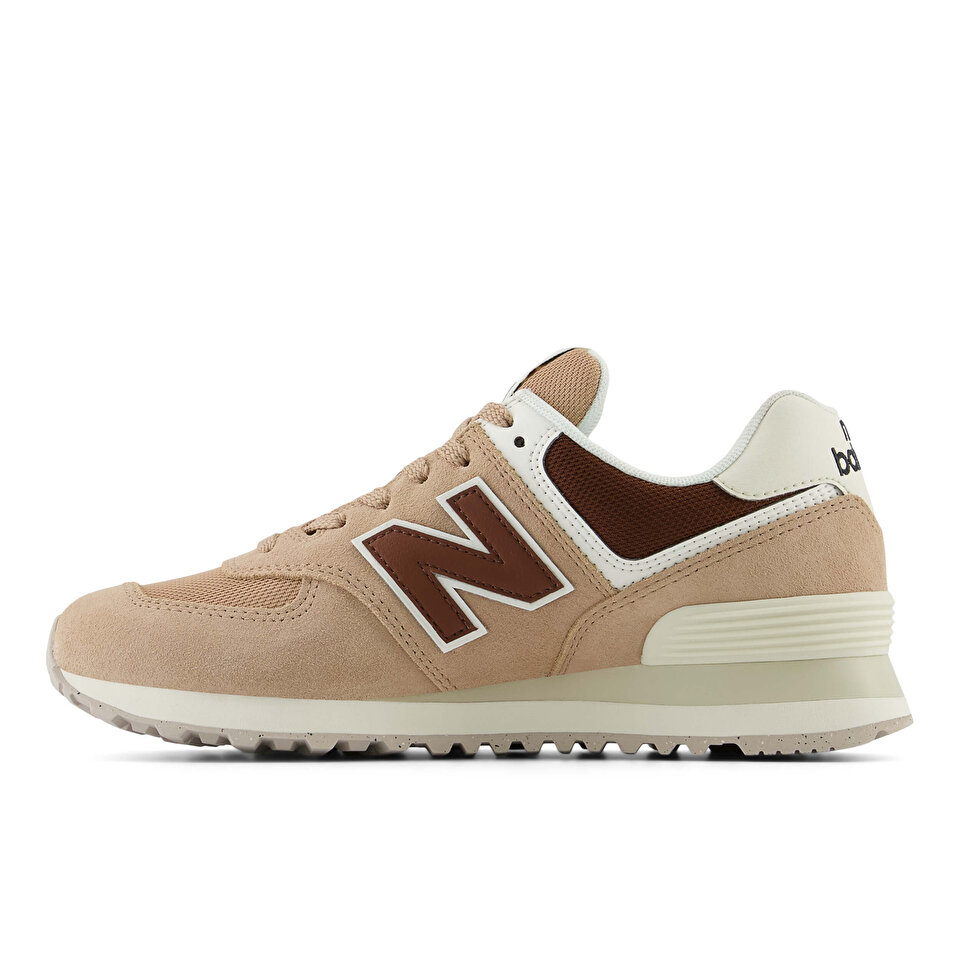 New balance lifestyle 574 sport white & hemp shoes top