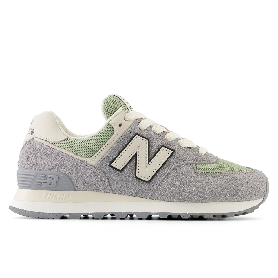 New Balance 574 Gri Kadın Günlük Giyim