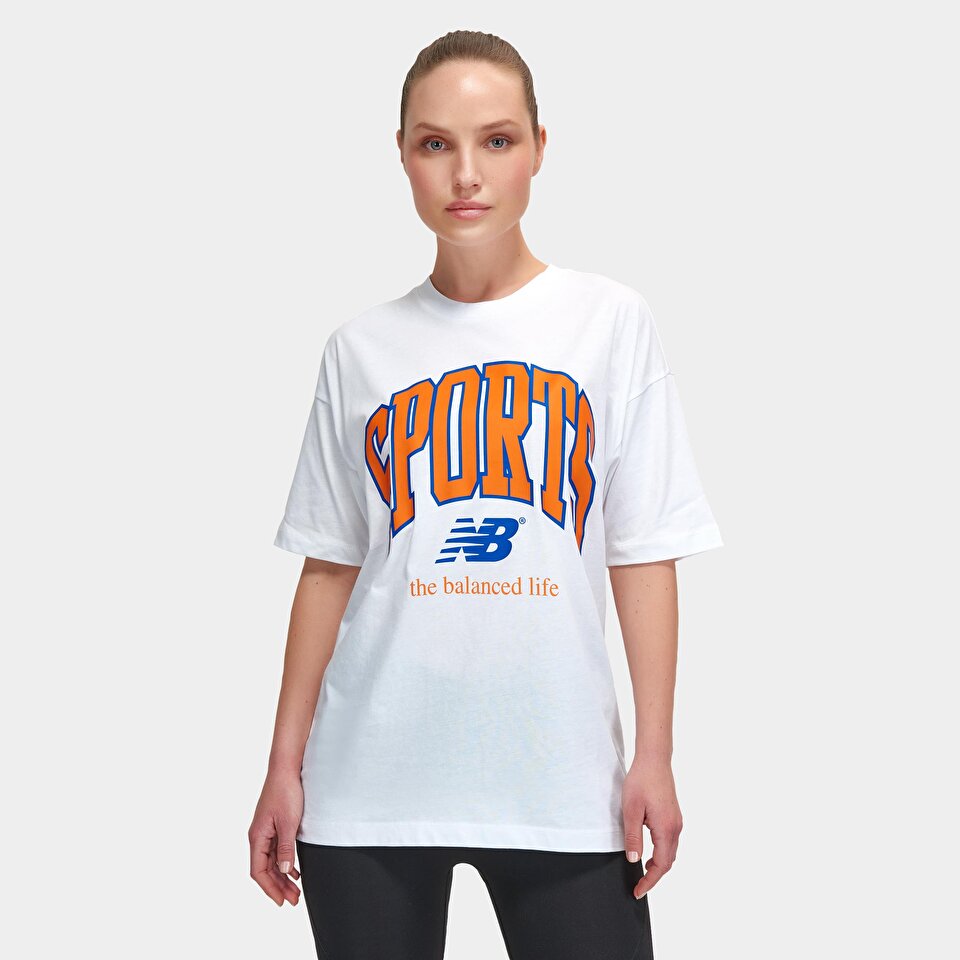 New Balance WNT3305 White Women Shirts White Women Clothing newbalance
