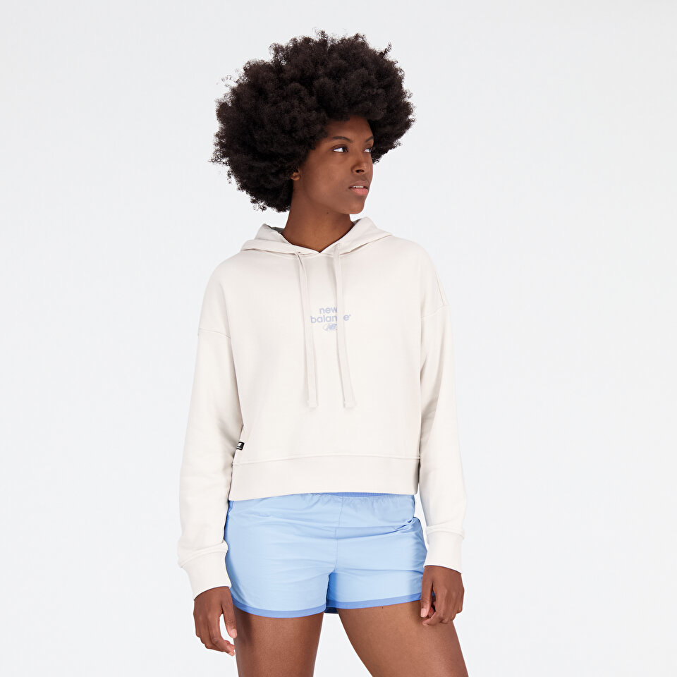 New Balance WT31509 Bej Kadın Sweatshirt