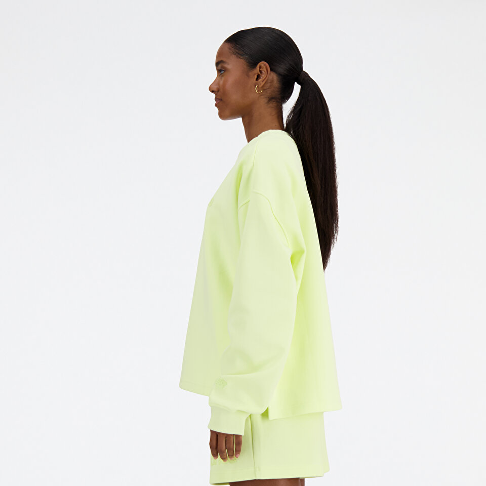 New balance yellow sweatshirt clearance